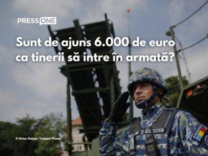 VIDEO. Ce sumă de bani ar convinge tinerii să urmeze un stagiu militar și să devină rezerviști în Armata Română?