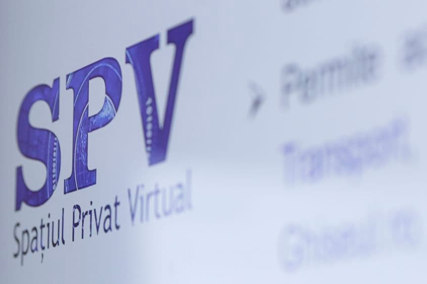 Spațiul Privat Virtual al ANAF FOTO: Inquam Photos / Octav Ganea