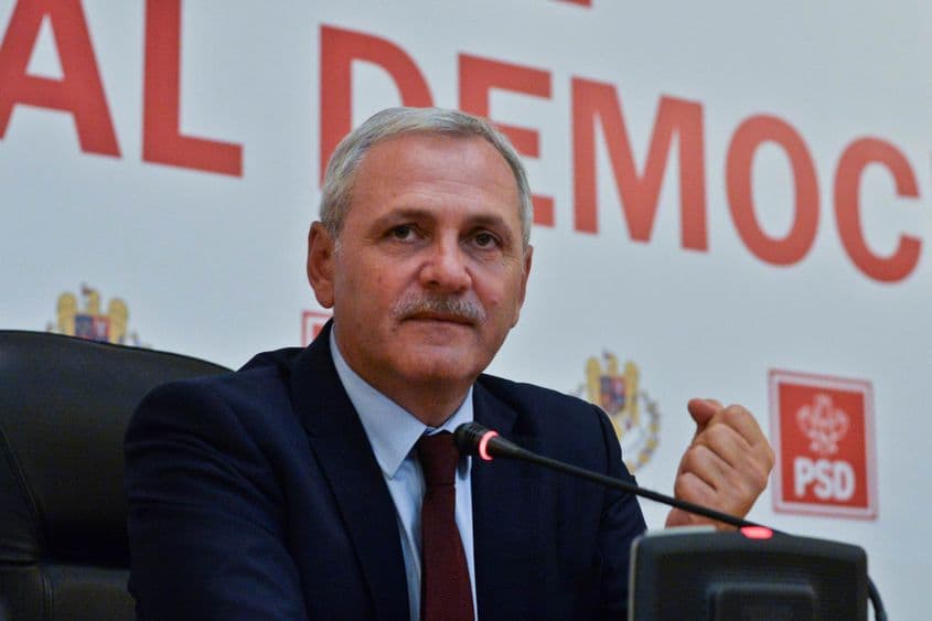 Liviu Dragnea, președintele PSD. Foto: Lucian Muntean