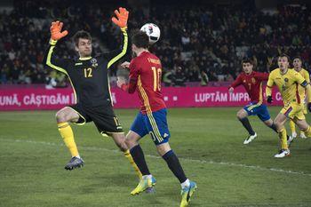 Spaniolii au fost aproape de gol chiar la ultima fază a meciului.