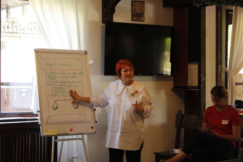 Mihaela Pancu-Enache, consilier școlar și cea care a pus bazele medierii de la egal la egal