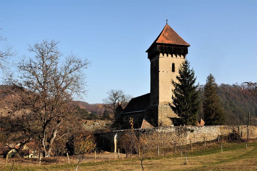 Biserica evanghelică fortificată din Mălâncrav. Foto: Lucian Muntean