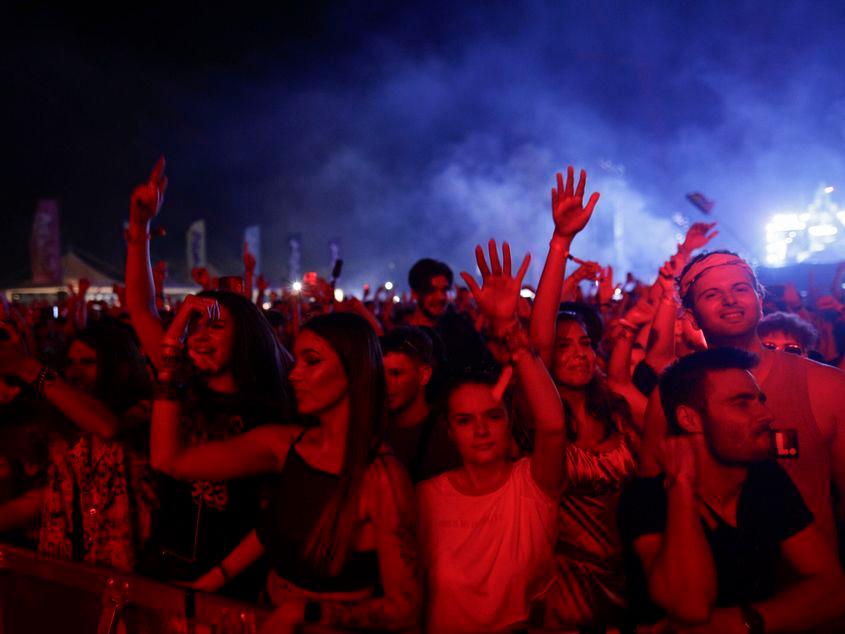 Prima seară de a ediției 2023 a festivalului SAGA, în București, 23 iunie 2023. Inquam Photos / Octav Ganea