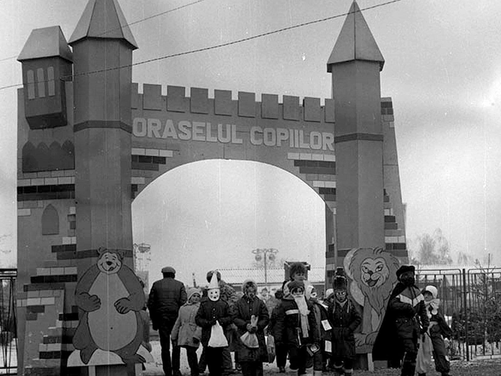 Așa arăta un Târg de Crăciun pe vremea regimului comunist