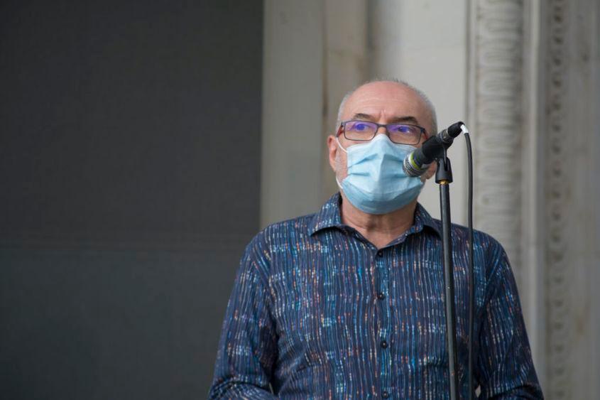 Vernisaj 11 iunie 2020, Călin Dan - director. Foto: Gabi Pană, MNAC