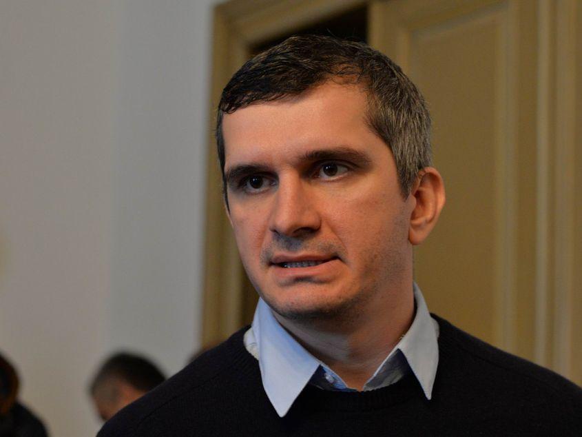 Doctorul Ionuț Gobej, neurochirurg la Spitalul Clinic Colentina din București. Foto: Lucian Muntean.