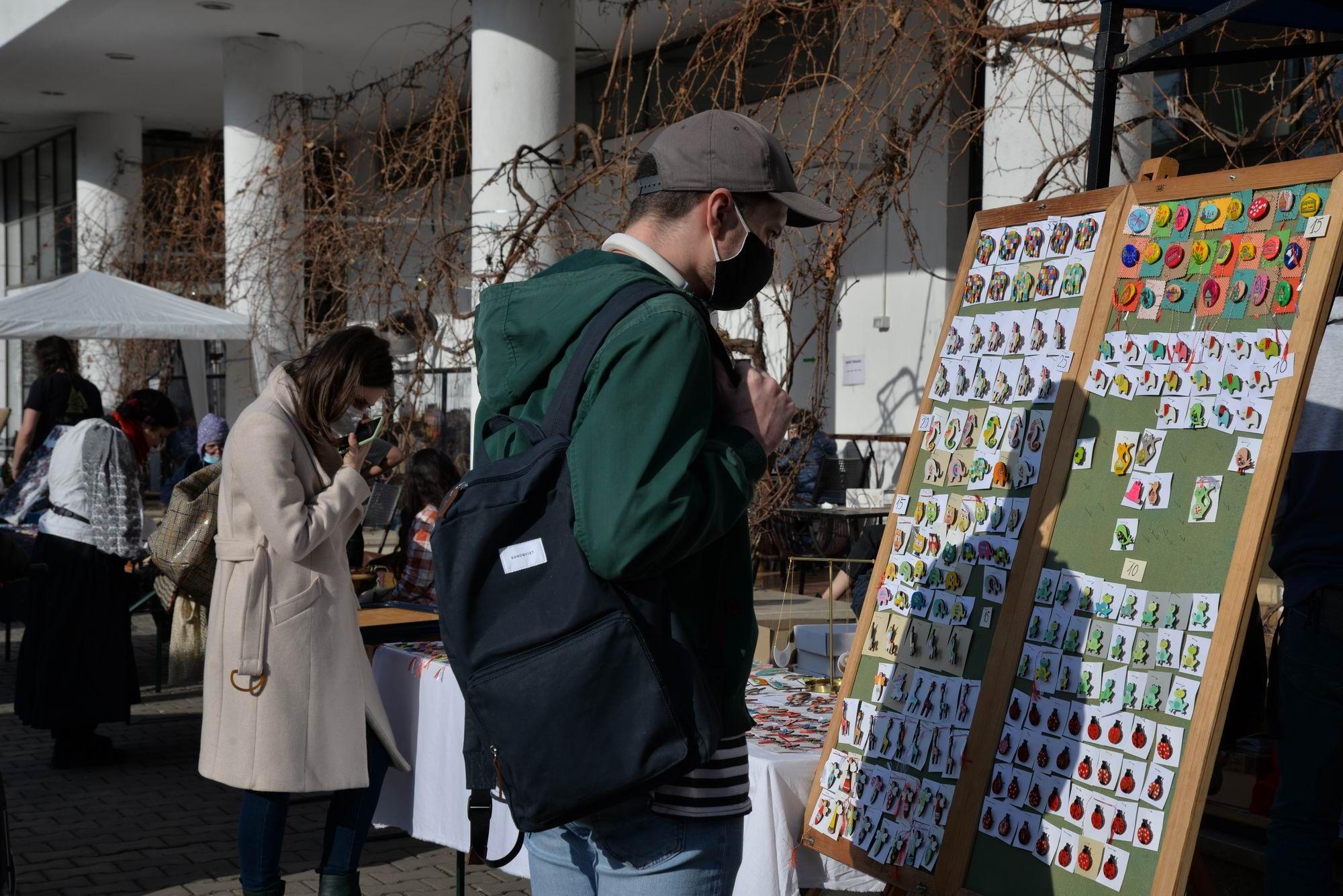 Târgul Mărțișorului la Muzeul Țăranului Român. Foto Lucian Muntean