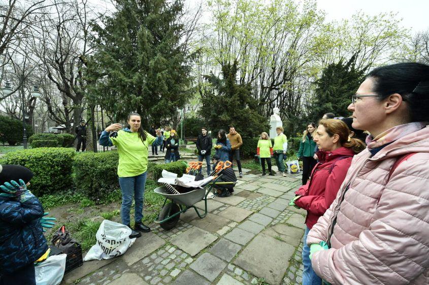 Grădina cu oameni. Foto: Sorin Lupșa