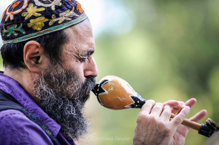 Muzicianul Harry Tavitian.