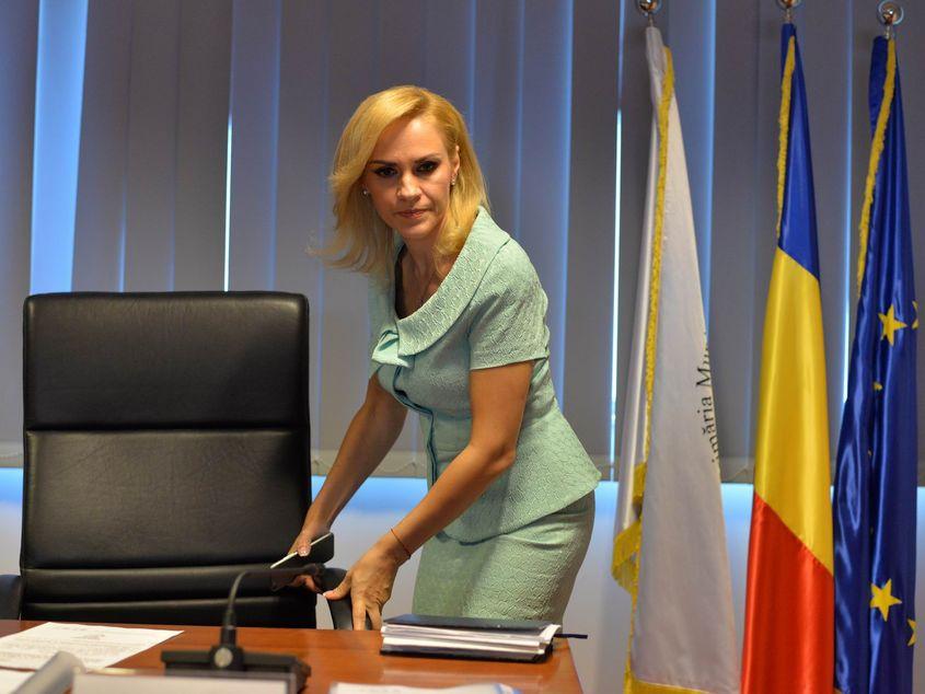Gabriela Firea, Primar General al Capitalei. Foto Lucian Muntean