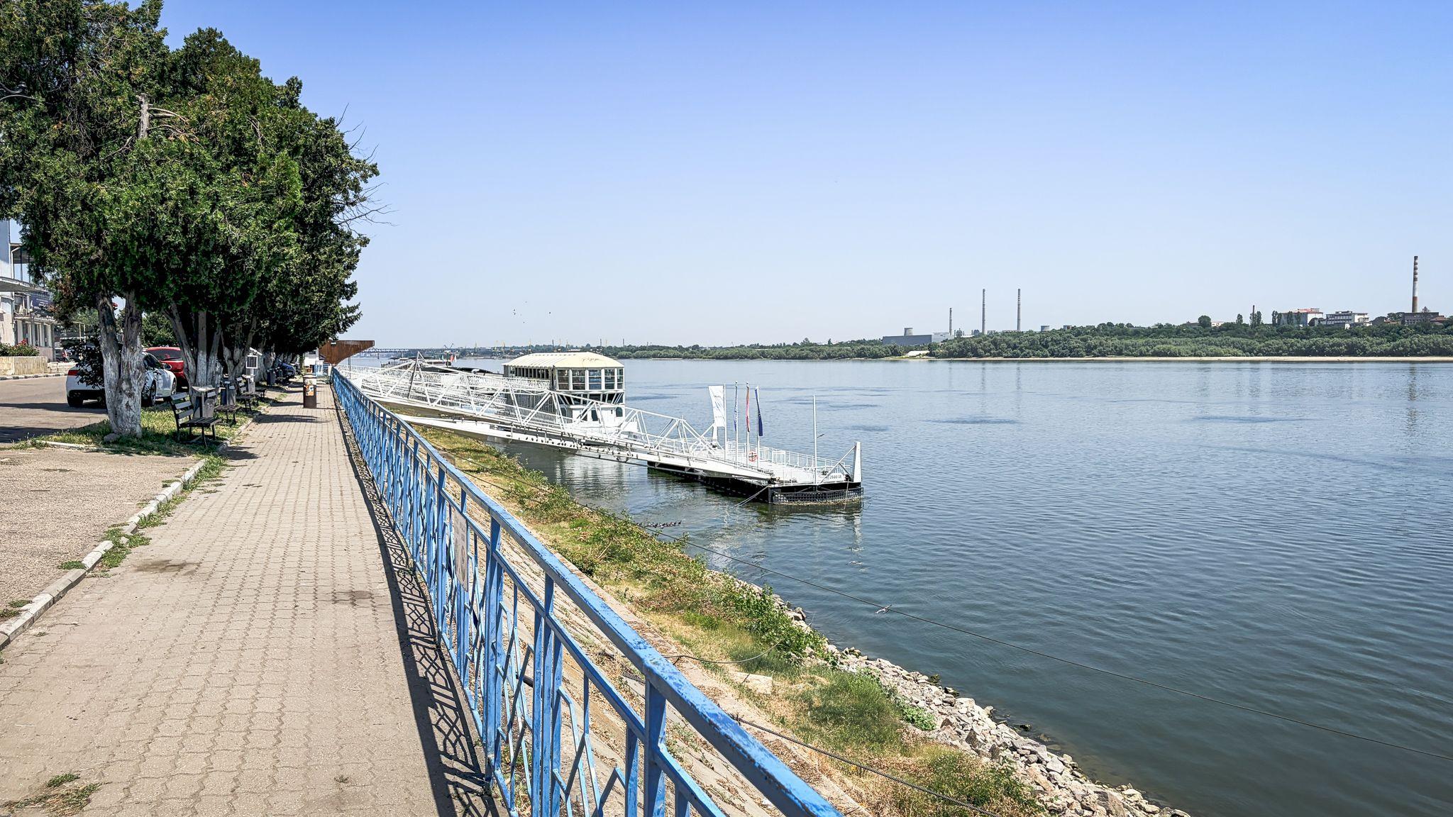 Giurgiu, orașul care stă cu spatele la Dunăre. Foto: Cristina Foarfă