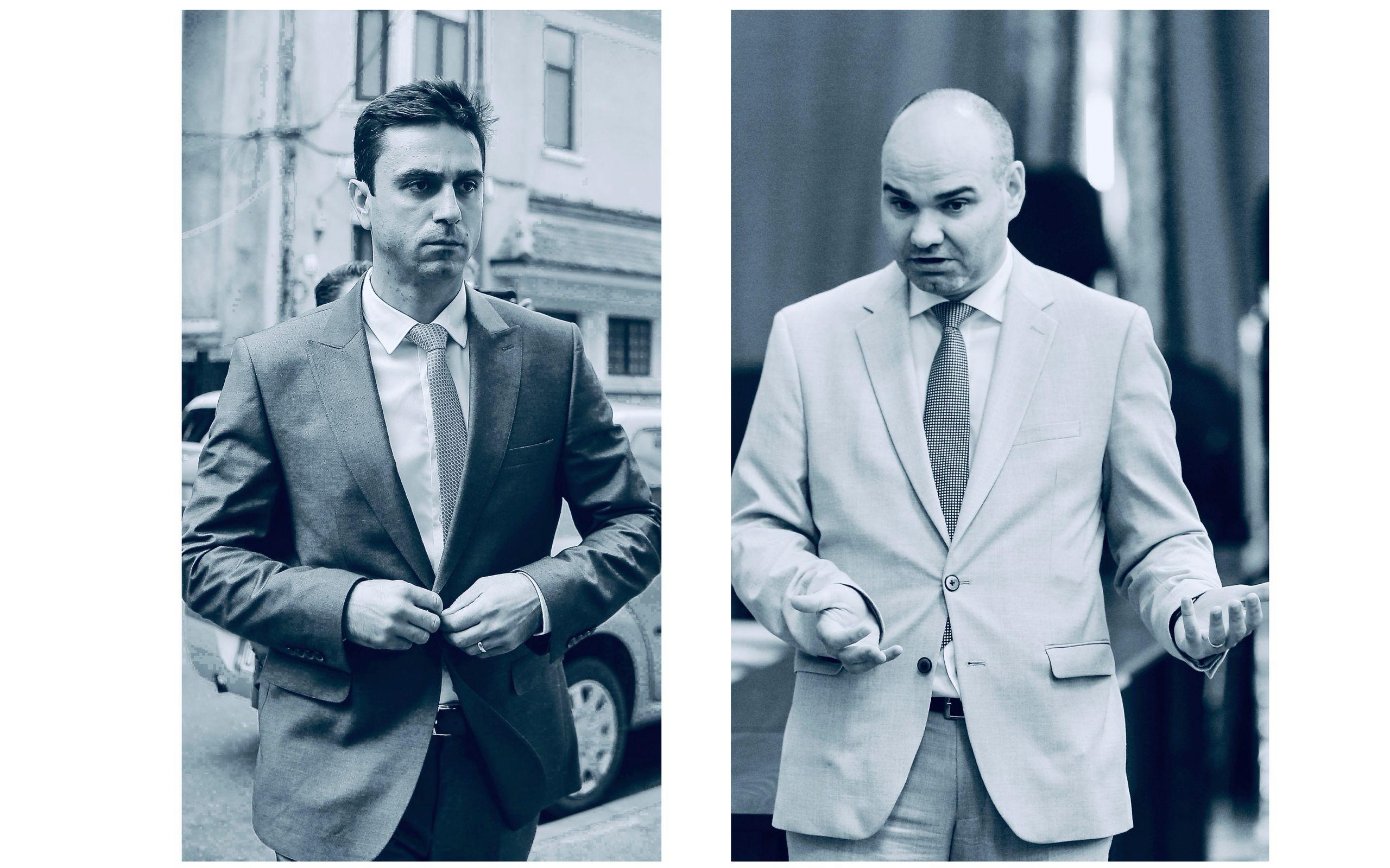 Fostul șef al Direcției Generale Anticorupție din Poliția Română, Cătălin Ioniță (stânga), și actualul președinte al Autorității Electorale Permanente, Constantin Mitulețu-Buică (dreapta), și-au pierdut titlurile de doctor. FOTO: OCTAV GANEA & GEORGE CĂLIN / INQUAM PHOTOS
