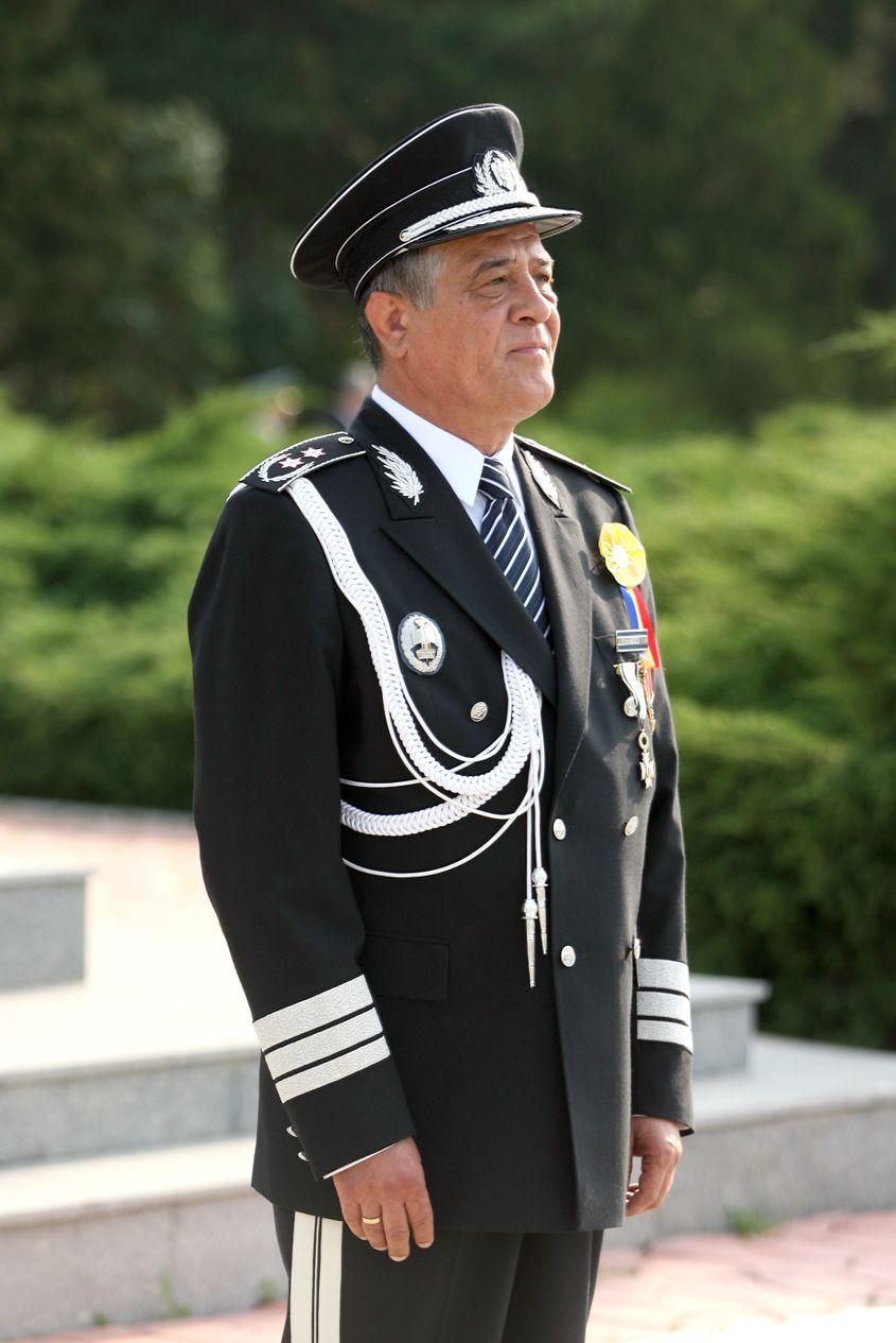 Chestorul principal Costică Voicu, fost rector al Academiei de Poliție, fotografiat în 2007 - anul în care Adrian Iacob și-a susținut teza de doctorat. FOTO: Lucian Tudose / Agerpres
