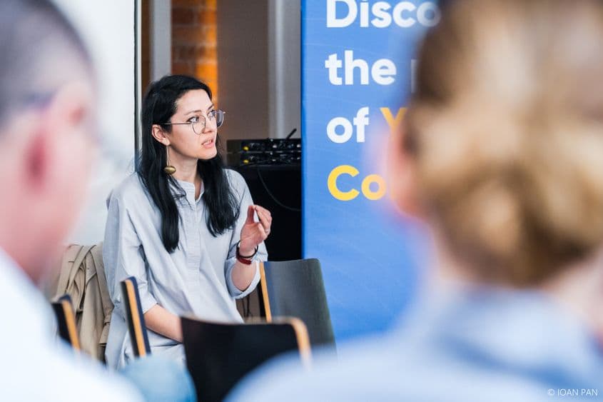 Arhitecta Adriana Măgerușan. Foto: Ioan Pan