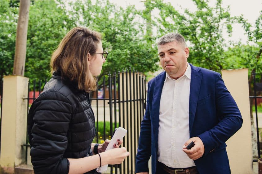 Marian Ilie Bănăseanu (ALDE), primarul Necșeștiului ales în 2016, după un predecesor PNL cu patru mandate consecutive. Foto: Ioana Epure.
