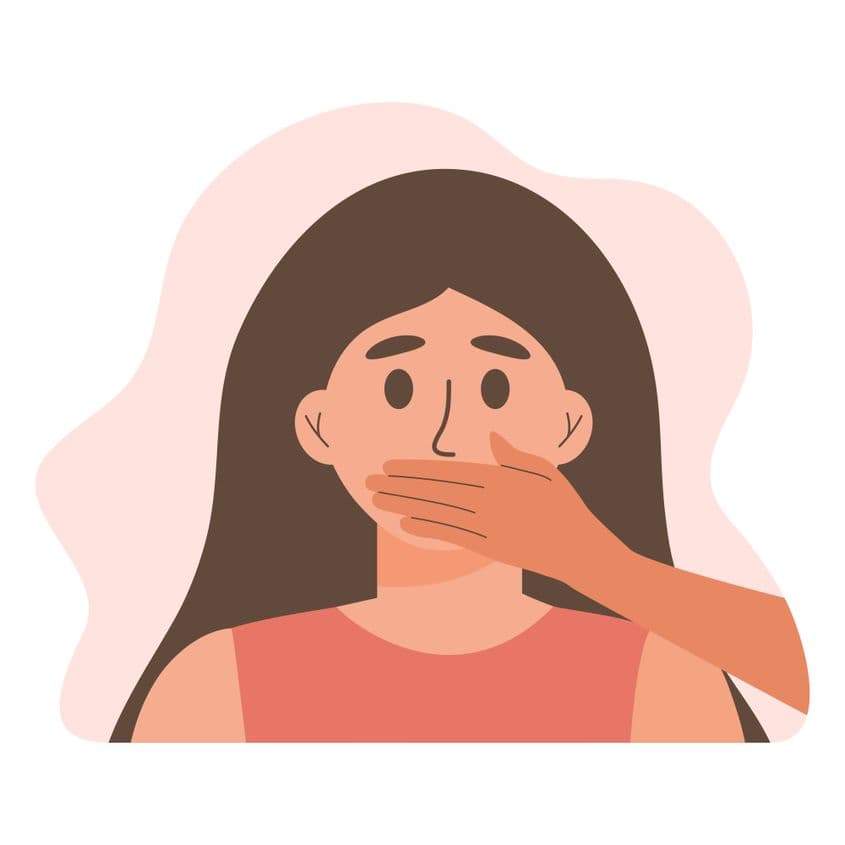 Femeile din România încă trăiesc în teamă. Ilustrație: Julia Galuzinskaya | Dreamstime.com