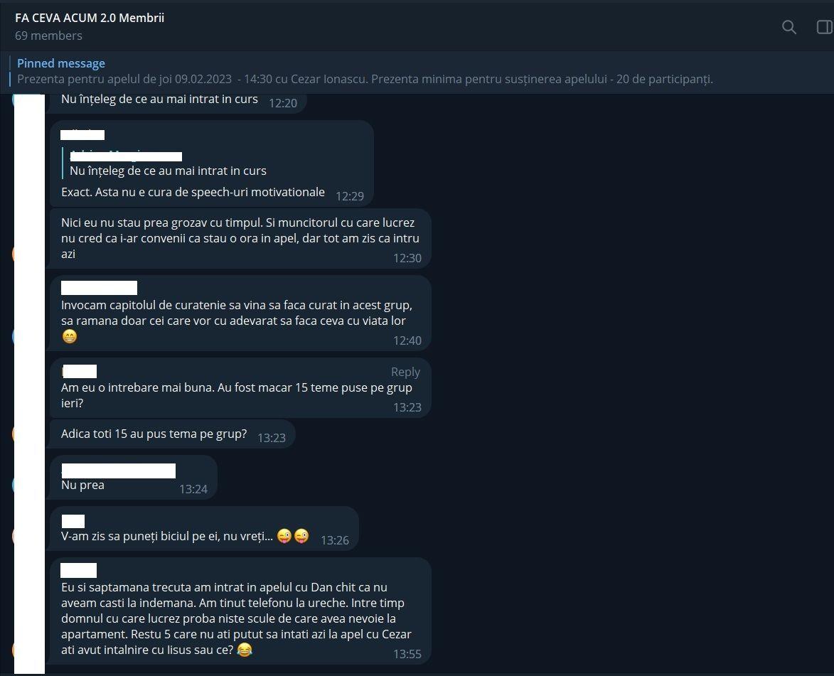 Oamenii sunt supărați pentru că li s-a promis o interacțiune live cu Cezar Ionașcu, pe care nu au mai primit-o