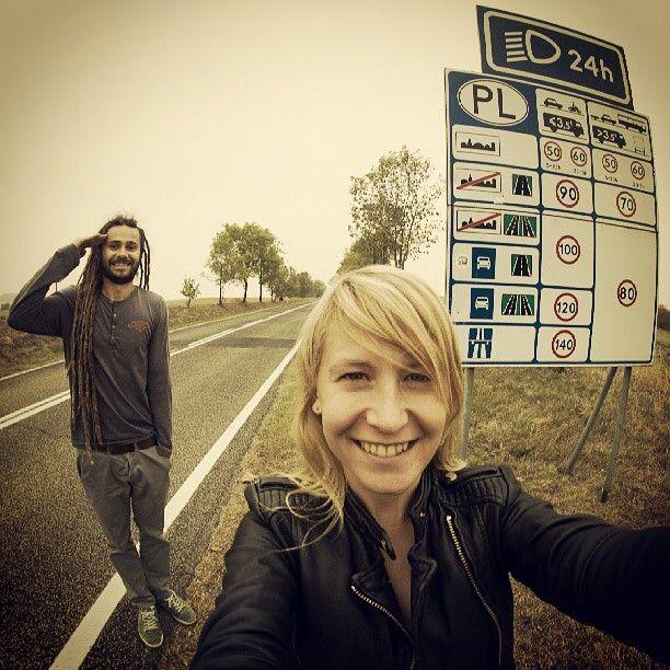 Tessa și Adrian, la revenirea în Europa.
