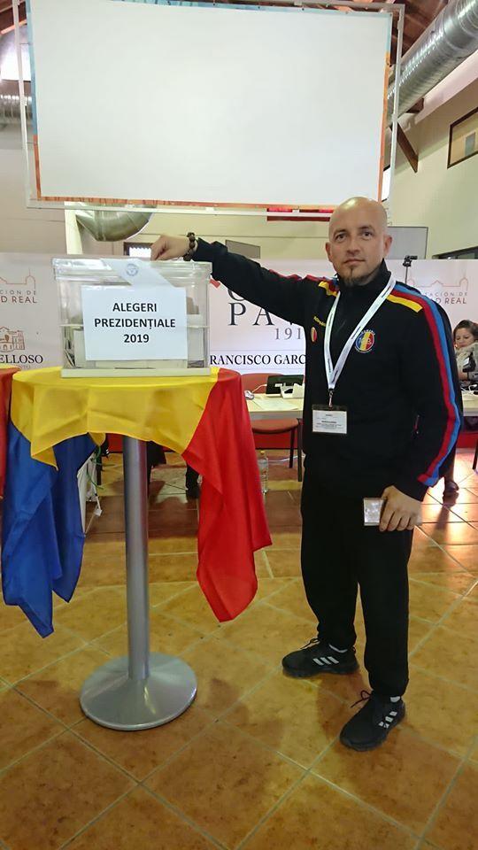 Mihăilă a votat în Spania la alegerile prezidențiale din 2019