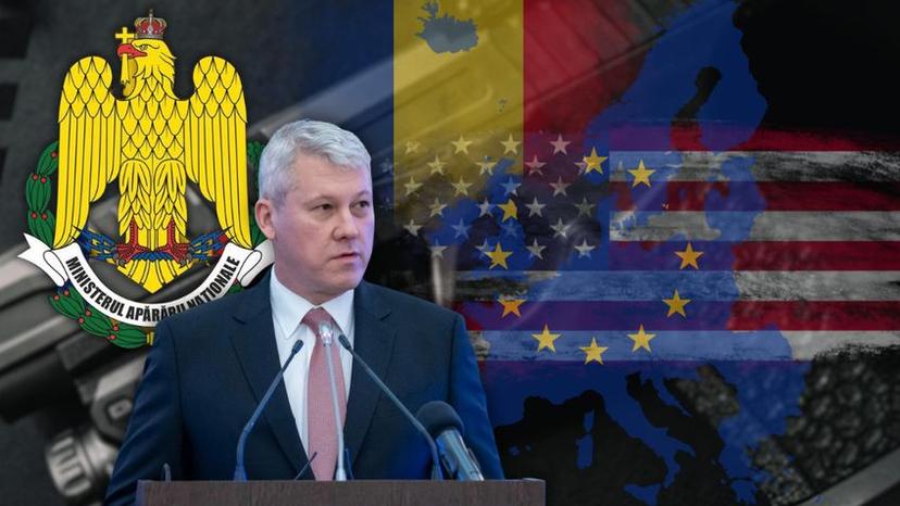 Ministrul de Interne, Cătălin Predoiu, a ajuns să coordoneze un program SAFE care vizează înarmarea tuturor structurilor de forță din România. Colaj de Lavinia Niță. Surse foto: Facebook