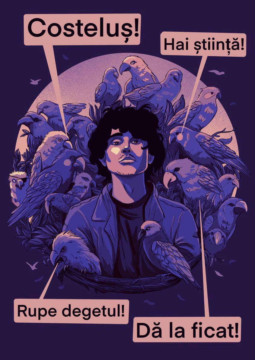 Revista PressOne, numărul 5. Ilustrații de Sonia Bloțiu