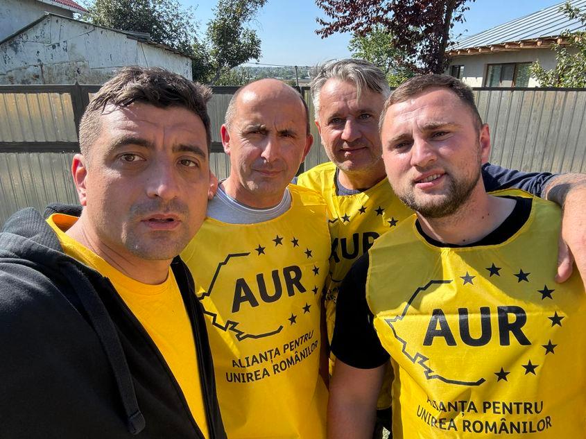 De la stânga la dreapta: Simion, Miron Neculai și Tiberiu Boșutar. Sursă foto: Facebook