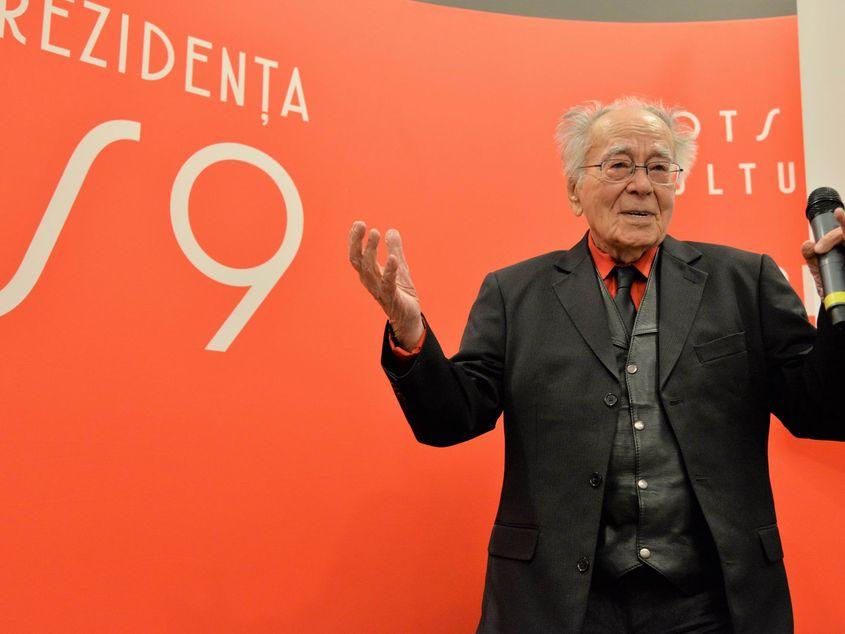 Mihai Șora, pe 29 noiembrie 2017. Foto: Lucian Muntean
