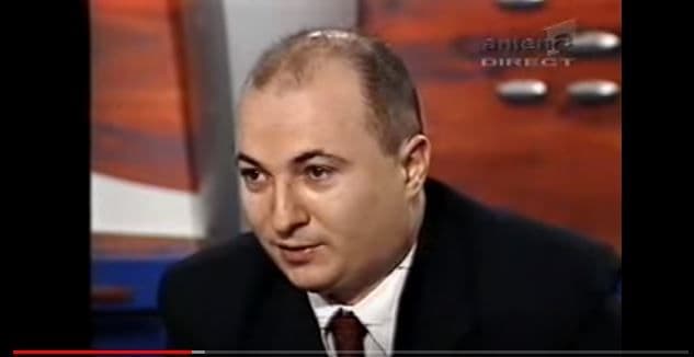 Codrin Ştefănescu, în studioul emisiunii lui Marius Tucă.