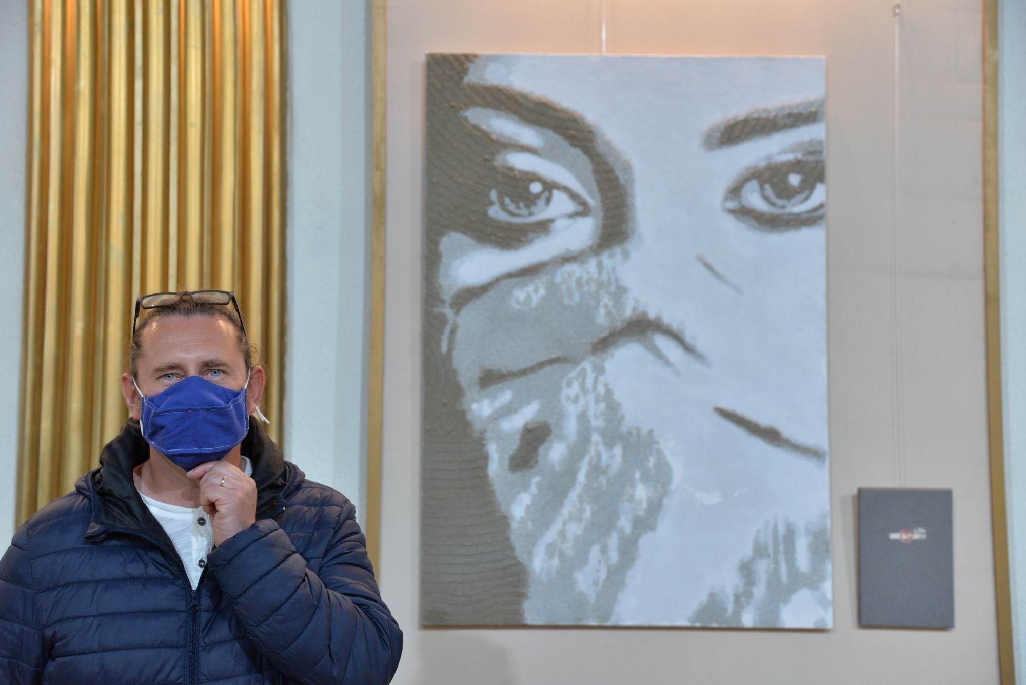 Aurel Tar - expoziția gleTierra, sediul ICR. Foto Lucian Muntean
