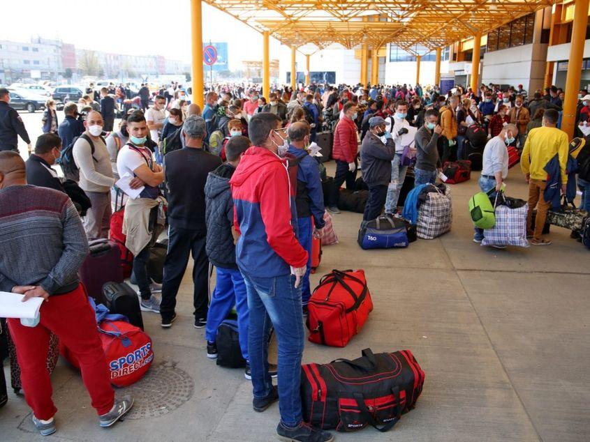 Aeroportul Cluj-Napoca, joi 09.04.2020 Foto: Dan Bodea/Transilvania Reporter