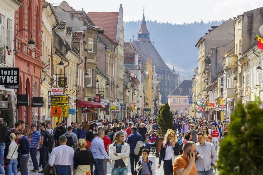 Brașov Foto: © Sebastiangh | <a target="_blank" rel="noreferrer noopener" href="https://www.dreamstime.com/" target="_blank">Dreamstime.com</a>