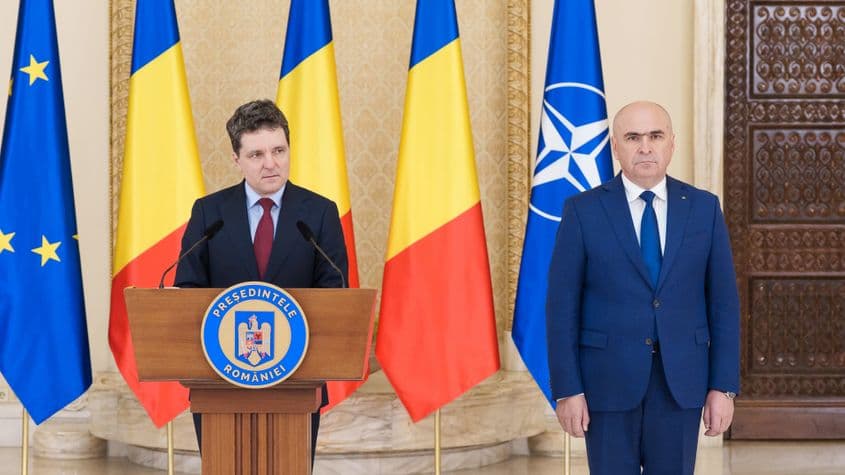 Nicușor Dan și Ilie Bolojan. Foto: administrația prezidențială