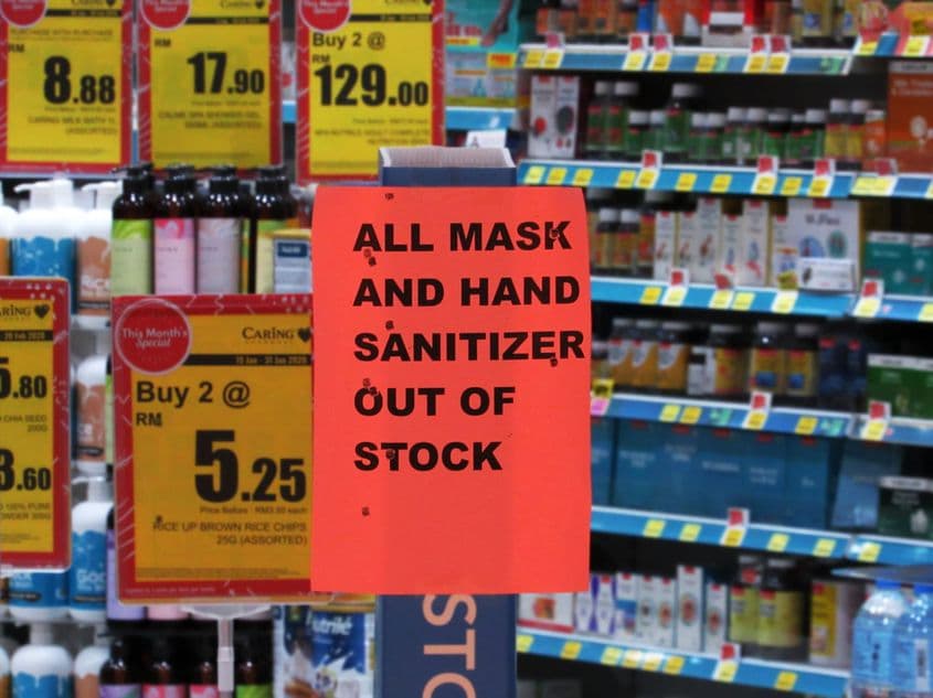 Nu doar produsele de igienă dispar, ci și produsele de bază, în cazul prelungirii carantinei.
Foto: Chuahtc8 / Dreamstime.com