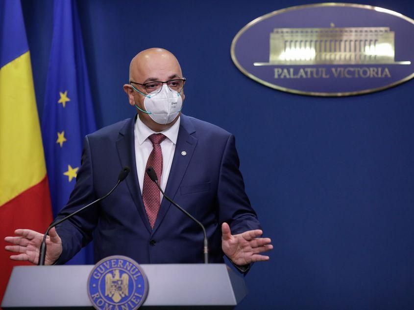 Şeful Departamentului pentru Situaţii de Urgenţă (DSU), Raed Arafat, refuză accesul publicului la un document esențial care arată cum se iau deciziile în pandemie FOTO Inquam Photos / George Călin