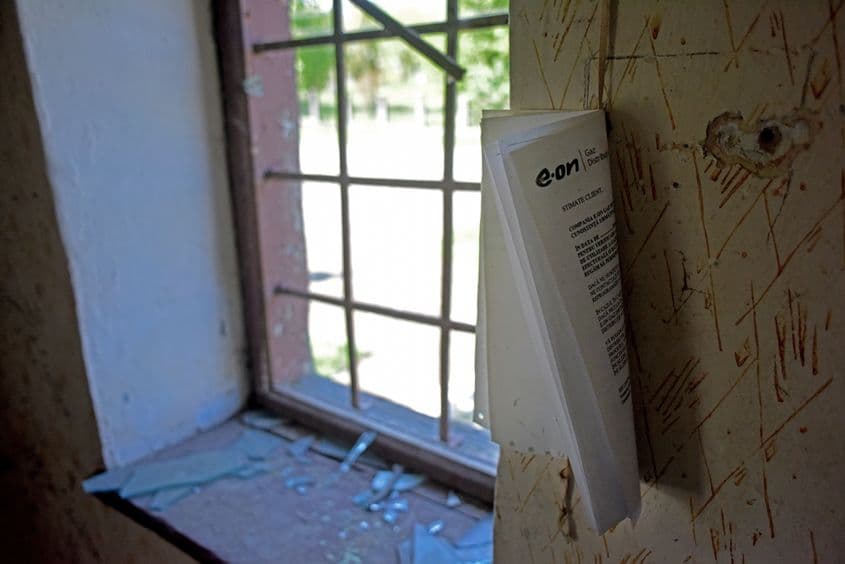 Locuința aparținând Distrigaz Nord.