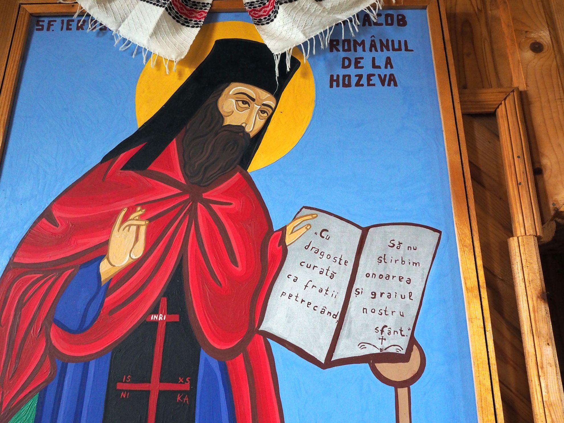 Icoană din interiorul schitului