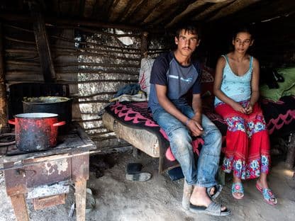 Viața surpată: una dintre cele mai sărace comunități din România