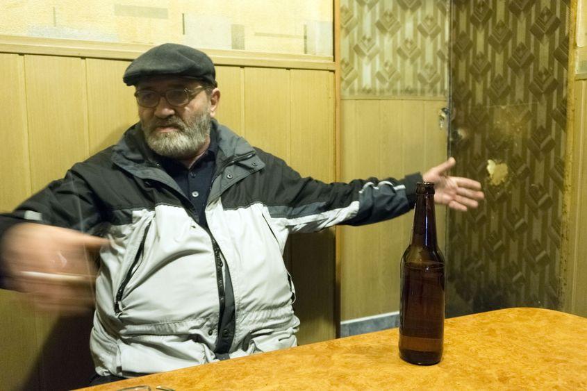 Petre Braiț, lider sindical în perioada mineriadei din iunie 1990. Foto: Raul Ștef