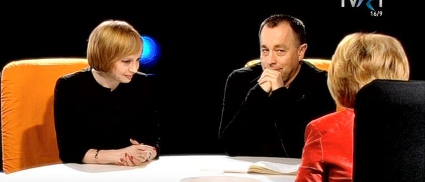 Momentul în care Emilia Şercan întreabă: „Putem lua o pauză?”. (Captură video din înregistrarea TVR)