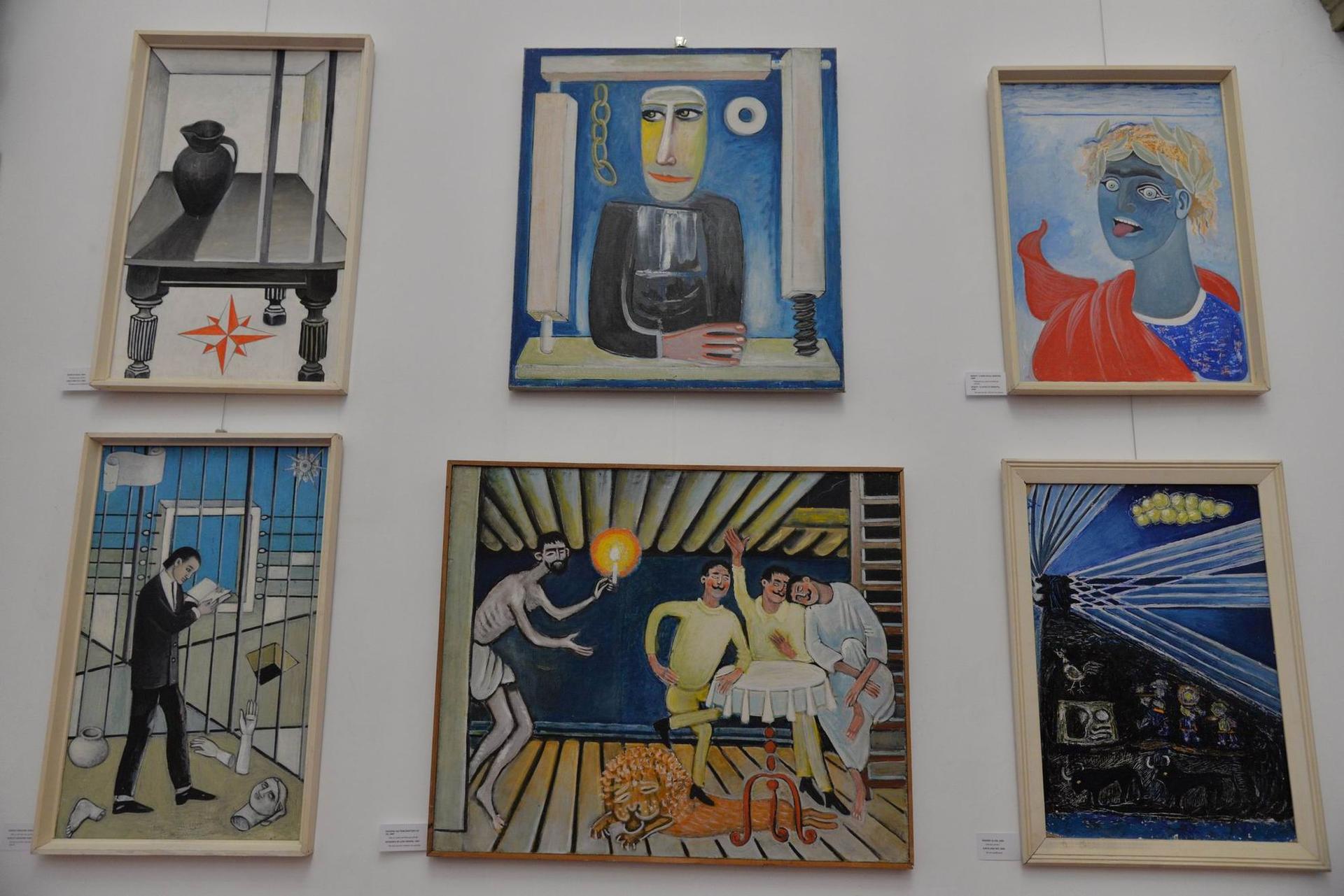 <em>Expoziția aniversară Valentina Rusu Ciobanu. Foto Lucian Muntean</em>