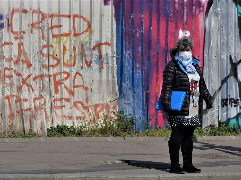 Circulația persoanelor este restricționată în perioada stării de urgență din București. Foto: Lucian Muntean