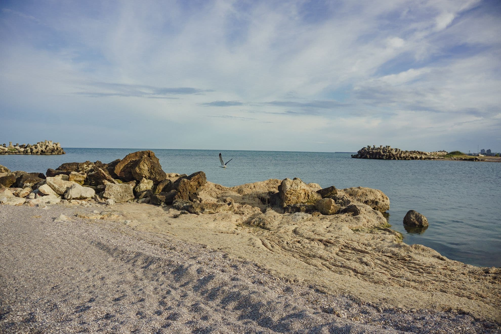 O altă plajă din Cap Aurora.