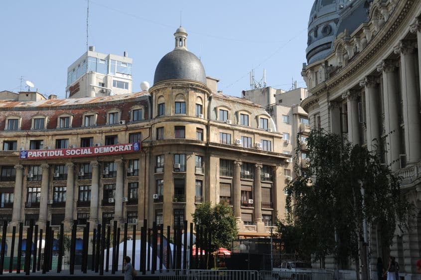 Fostul sediul al filialei PSD de la Sectorul 1.