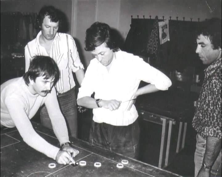 Jucători din Ungaria în 1960. Doi dintre ei continuă să practice Sector Ball la peste 80 de ani. Foto: facebook.com/sectorball