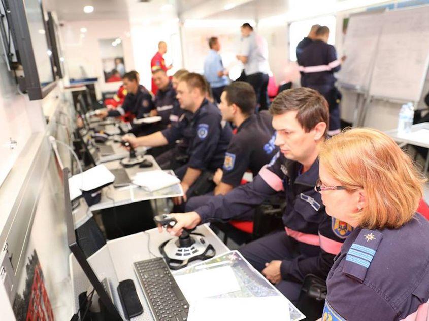 Sursa foto: IGSU - Inspectoratul General pentru Situații de Urgenta, România.