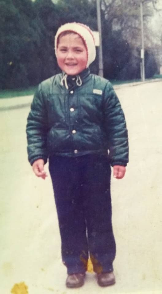 Levi Polgar înainte de accidentul suferit la 6 ani. Foto: Arhiva personală