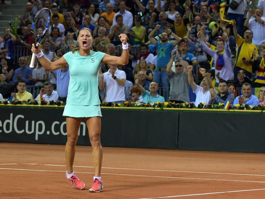 Monica Niculescu a făcut un meci mare cu Andrea Petkovic.