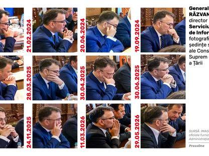 SECRETISTAN. Bărbatul cu mâna la gură
