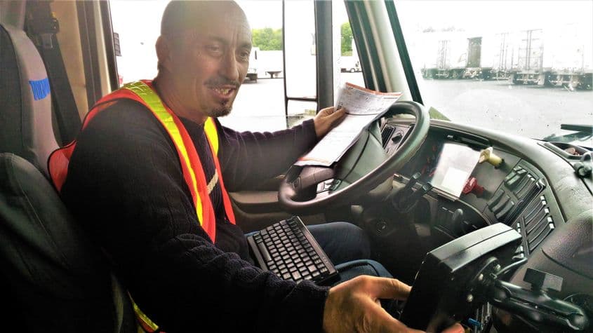 Maestrul volanului Daniel Lazăr.