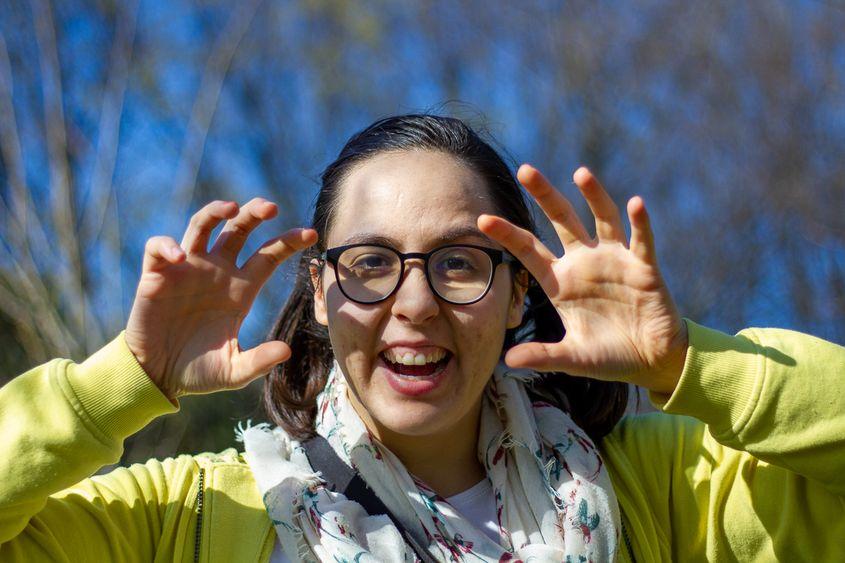 Adina. Portret din seria "Faces of Autism"